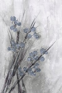 Frosted Blue Branches
