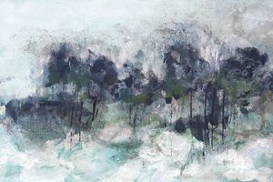 Misty Forest Abstract
