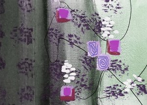 Modern Abstract Composition by Lori Ann Folz