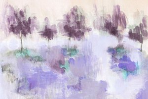 Serene Purple Landscape