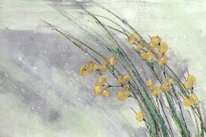 Soft Yellow Blooms by Lori Ann Folz