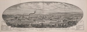 Manufacturing Town of Pullman, and Car Works Belonging to Pullman