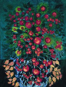 Apples with Leaves