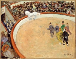The Medrano Circus, Boulevard Rochechouard by Louis Abel Truchet