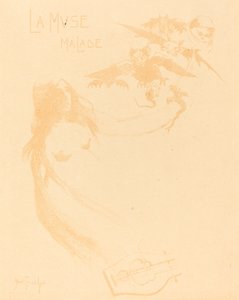 The Sick Muse by Louis Abel Truchet