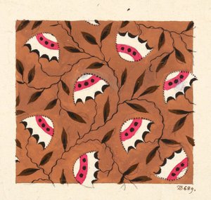 Floral Design for Printed Textile