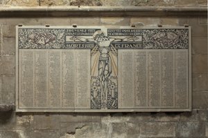 First World War memorial by Louis Barillet