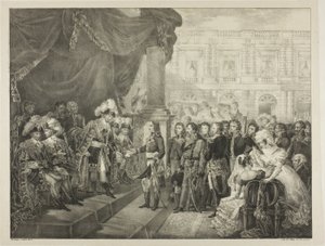 Reception by the Directory, plate 29 from The Political and Military Life of Napoleon