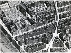 Turgot Map of Paris by Louis Bretez