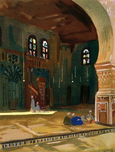 The Mosque of Sultan al-Ghuri, Cairo, Egypt, 1928