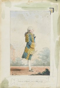 Louis Philippe II, Duke of Chartres by Louis Carrogis dit Carmontelle