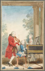 Portrait of Wolfgang Amadeus Mozart