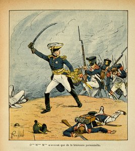 A General Charge at the Head of His Troops