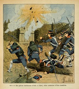 Siege of a City by Louis Charles Bombled