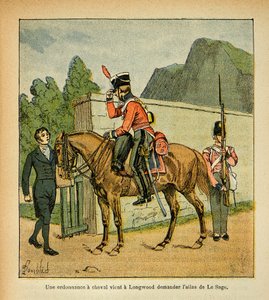 An Ordinance to a Horse Comes to Longwood Asking for the Atlas of Le Sage