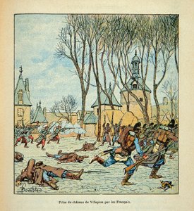 Capture of the Castle of Villepion by the French on December 1, 1870