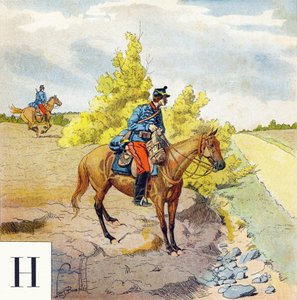 Letter H: Hussars, "I Will Be a Soldier" - Military Alphabet