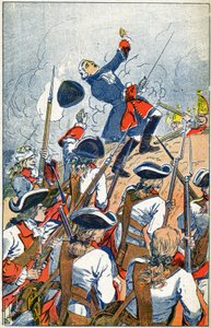 The French army faces the Russians at the siege of Gdansk