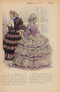 French Fashion: 1858, Napoleon III