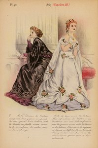 French Fashion: 1867, Napoleon III by Louis Colas