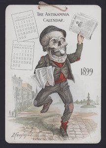 Illustration for Antikamnia Calendar by Louis Crucius or Crusuius