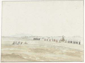 Procession in the Vicinity of Cerignola (series title: Voyage en Italie, en Sicile et à Malte - 1778) by Louis Ducros