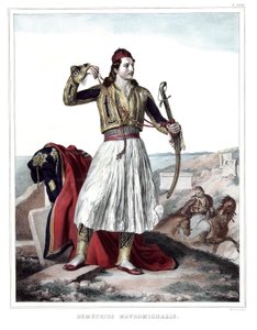 Demetrius Mavromichalis, Greek soldier and patriot. in 