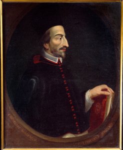 Jansenism: Portrait of Cornelius Jansen, Known as Jansenius, Bishop of Ypres by Louis Dutielt