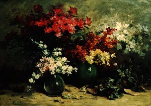 Still Life of Spring Flowers