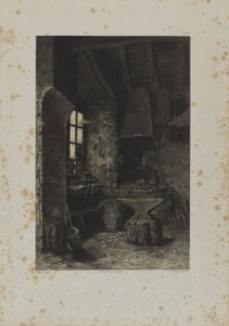 Interior of a Blacksmith