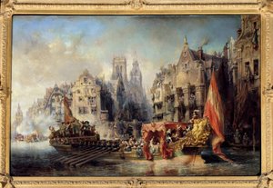 Arrival of the Duke of Alba in Rotterdam in 1567