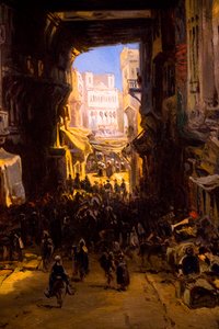 Street in the Casbah of Algiers