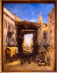 Street in the Casbah of Algiers