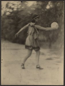 Dancer with Discus by Louis Fleckenstein