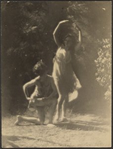 Dancers in Garden