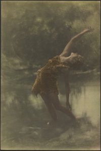 [Female Dancer in Fur Outfit]