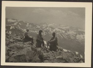Figures in a Rocky Landscape by Louis Fleckenstein