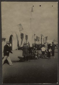Figures with Flags by Louis Fleckenstein