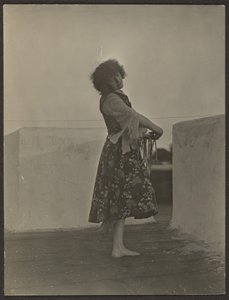 Florence Dancing on Roof by Louis Fleckenstein