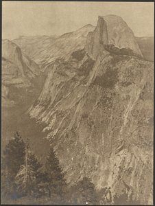 Half Dome, Yosemite by Louis Fleckenstein