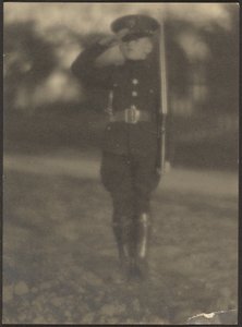 Little Boy in Uniform
