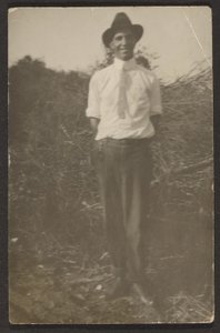 Man in Thicket by Louis Fleckenstein