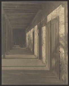 Mission Hallway by Louis Fleckenstein