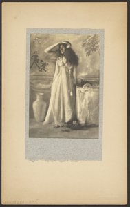 Model in Classical Costume by Louis Fleckenstein
