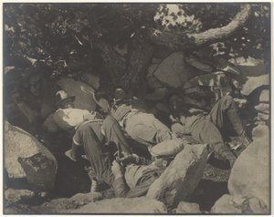 Noonday Siesta on San Jacinto Peak by Louis Fleckenstein