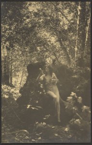 Nude Woman in the Woods