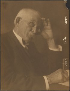Portrait of a Man Seated at Desk by Louis Fleckenstein