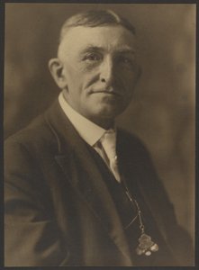 Portrait of a Man with Pocketwatch by Louis Fleckenstein