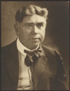 Portrait of a Man with Striped Tie by Louis Fleckenstein