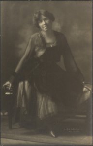 Portrait of a Woman on Bench